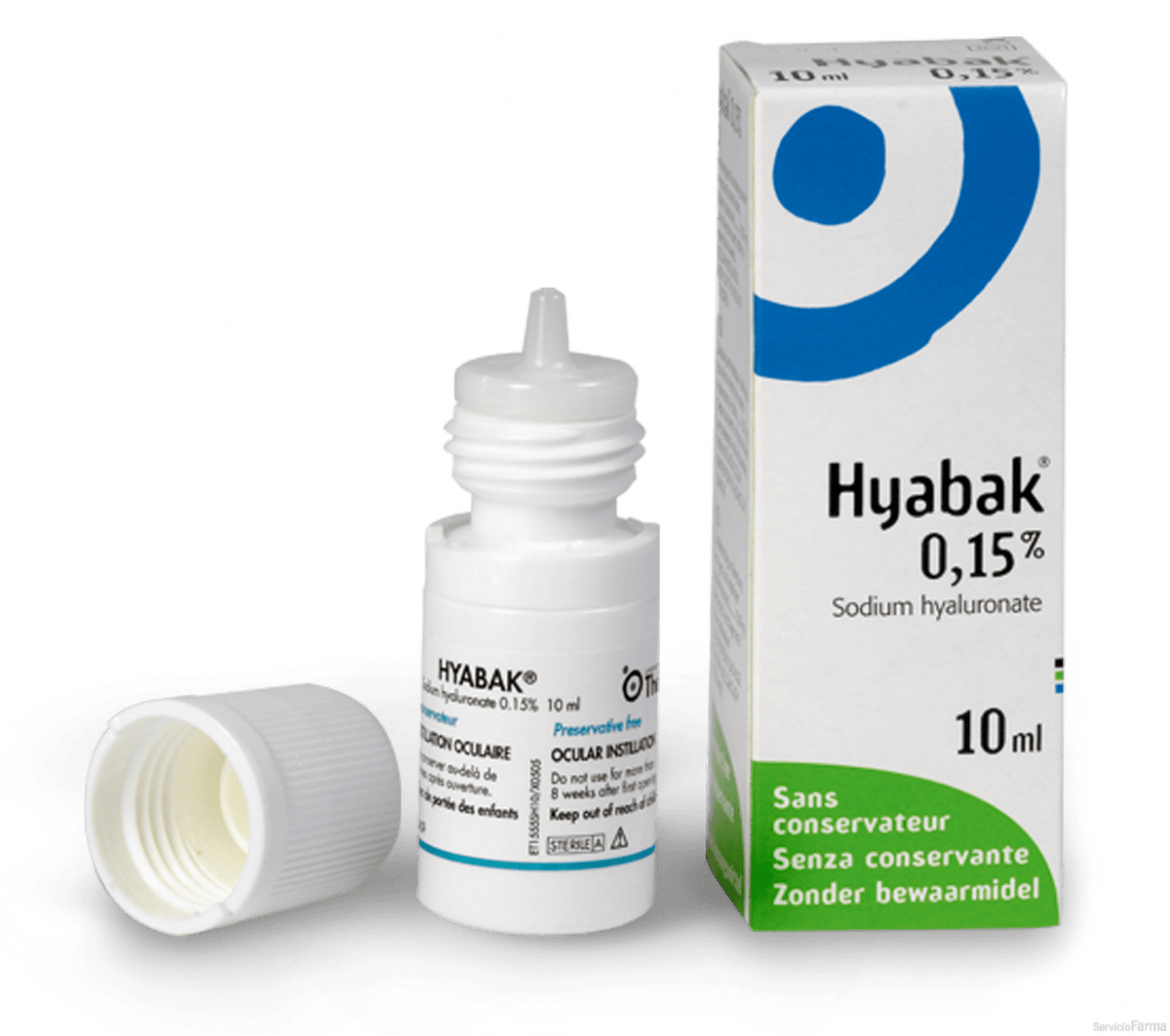 Hyabak Lubricante Ocular P/Lentes de contactos