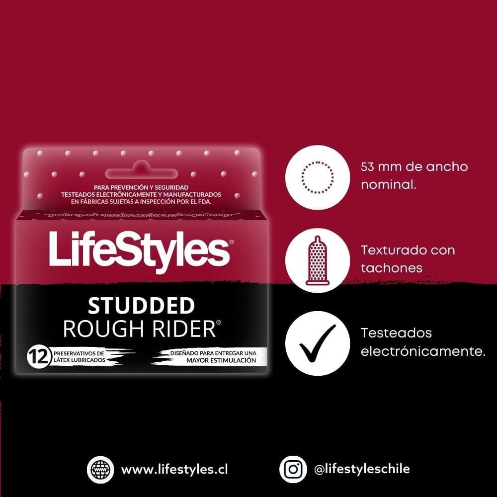 LIFESTYLES ROUGH RIDER 12