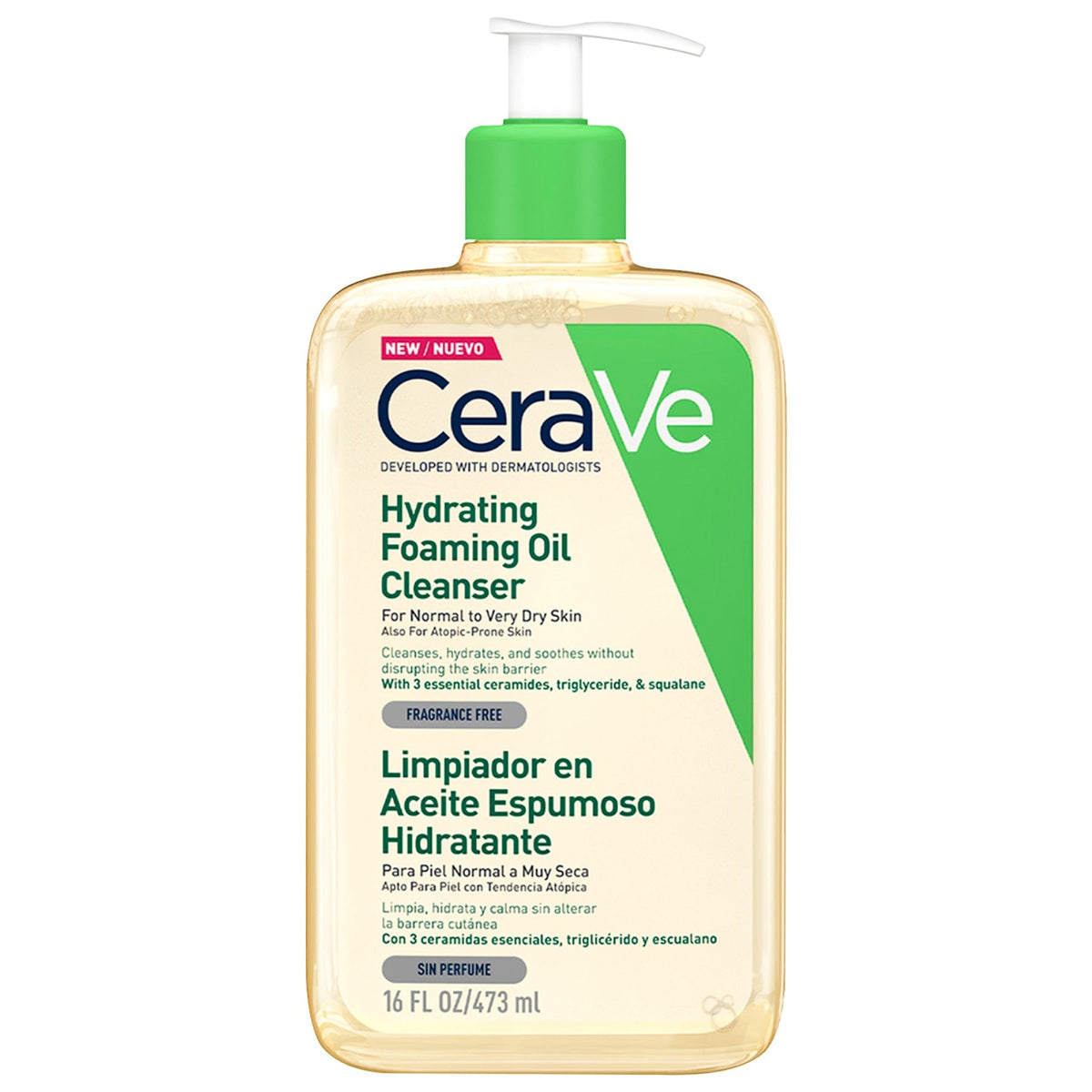 Limpiador Facial Hidratante 473ml Cerave