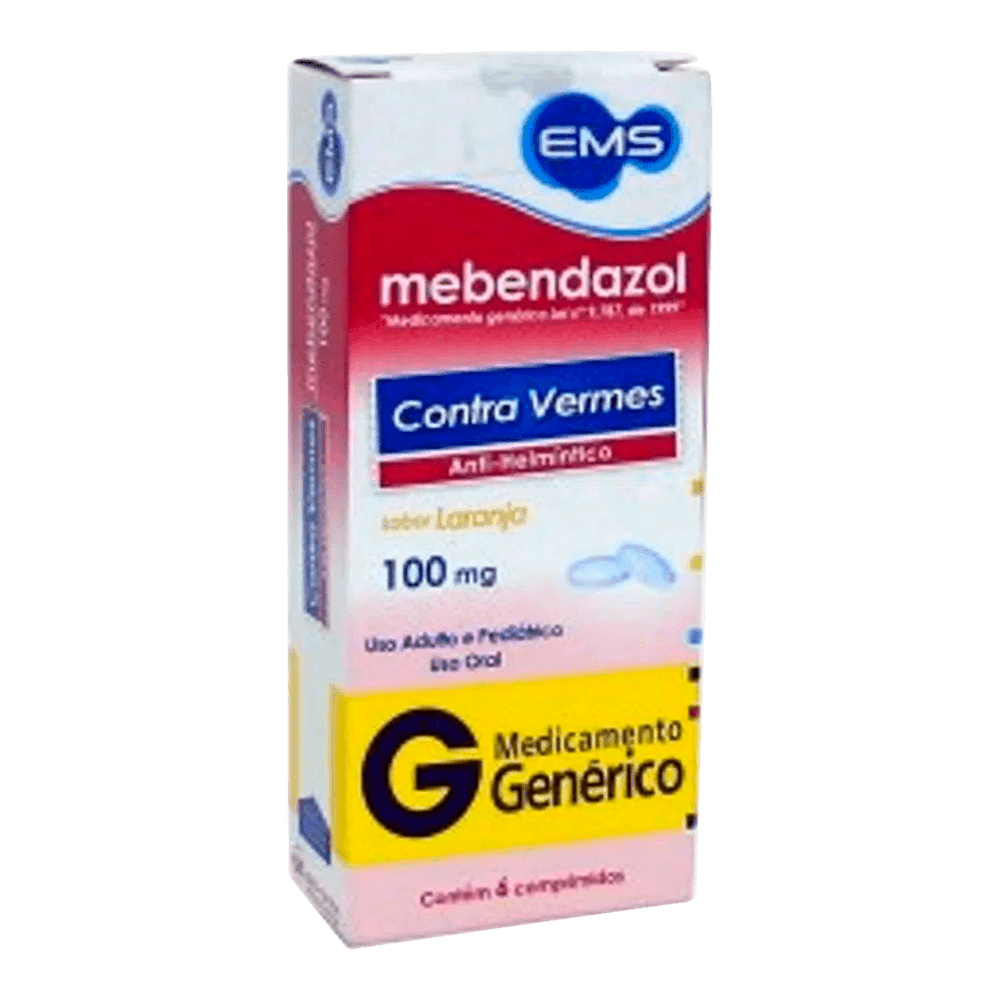 Mebendazol COM 100mg