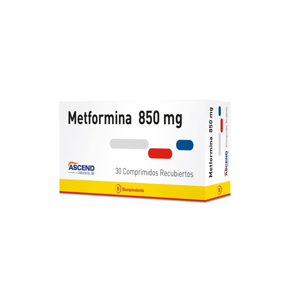 Metformina COM 850mg 30 comprimidos recubiertos
