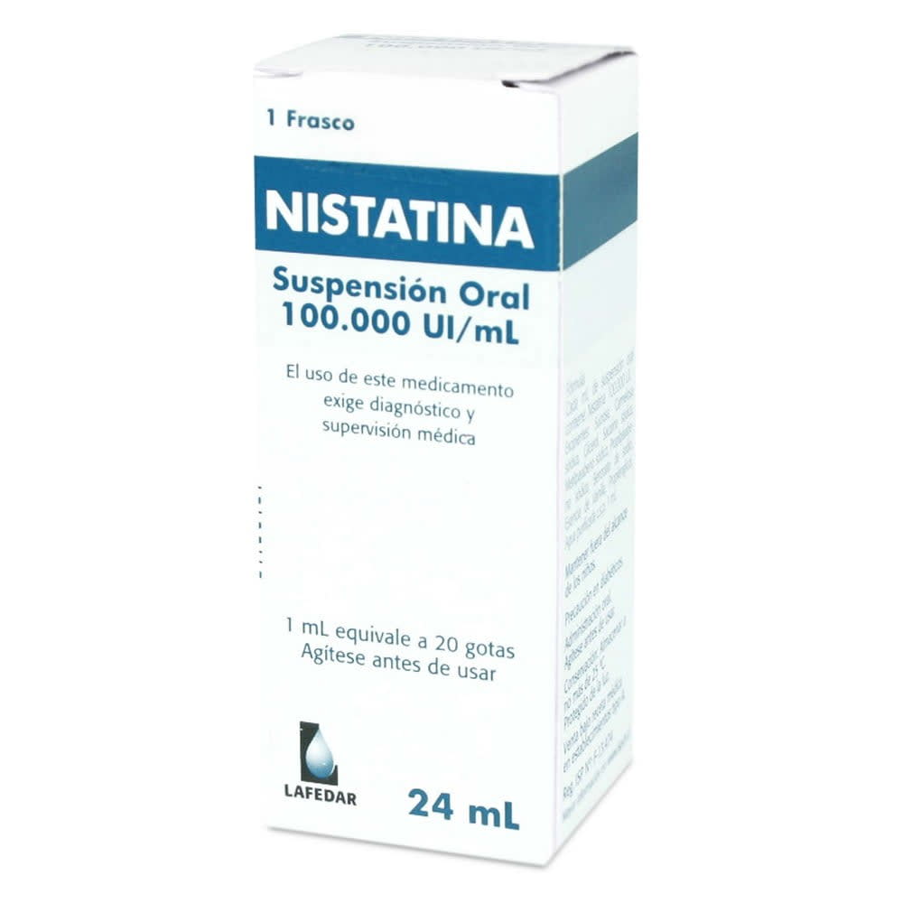 Nistatina SUS ORAL 100 000 UI/mL