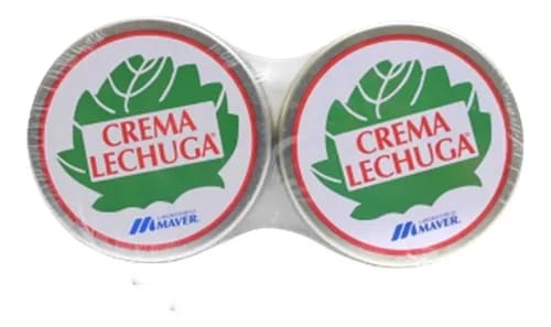 PACK 02 CREMA LECHUGAS 60ML C/U