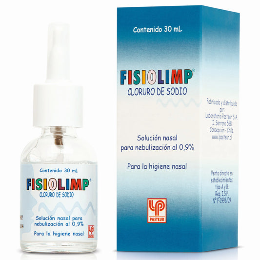 Fisiolimp Cloruro De Sodio 0,9% Solución Nasal 30 mL (Copia)