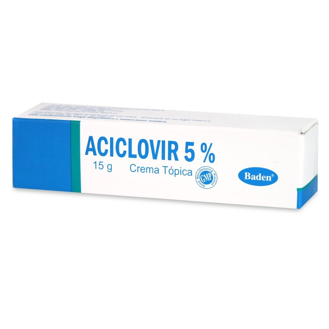 Aciclovir crema topica 5 % 15 GRAMOS [CHILE]