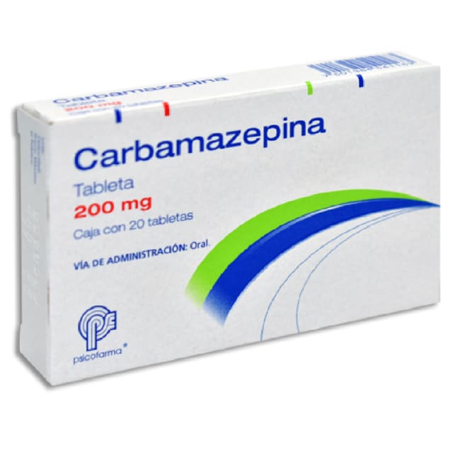 Carbamazepina COM 200mg 20 Comprimidos