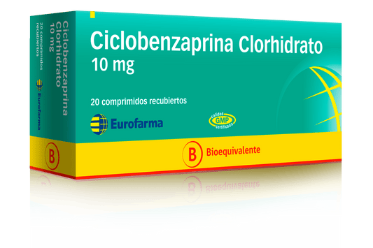 Ciclobenzaprina COM 10 mg [CHILE]