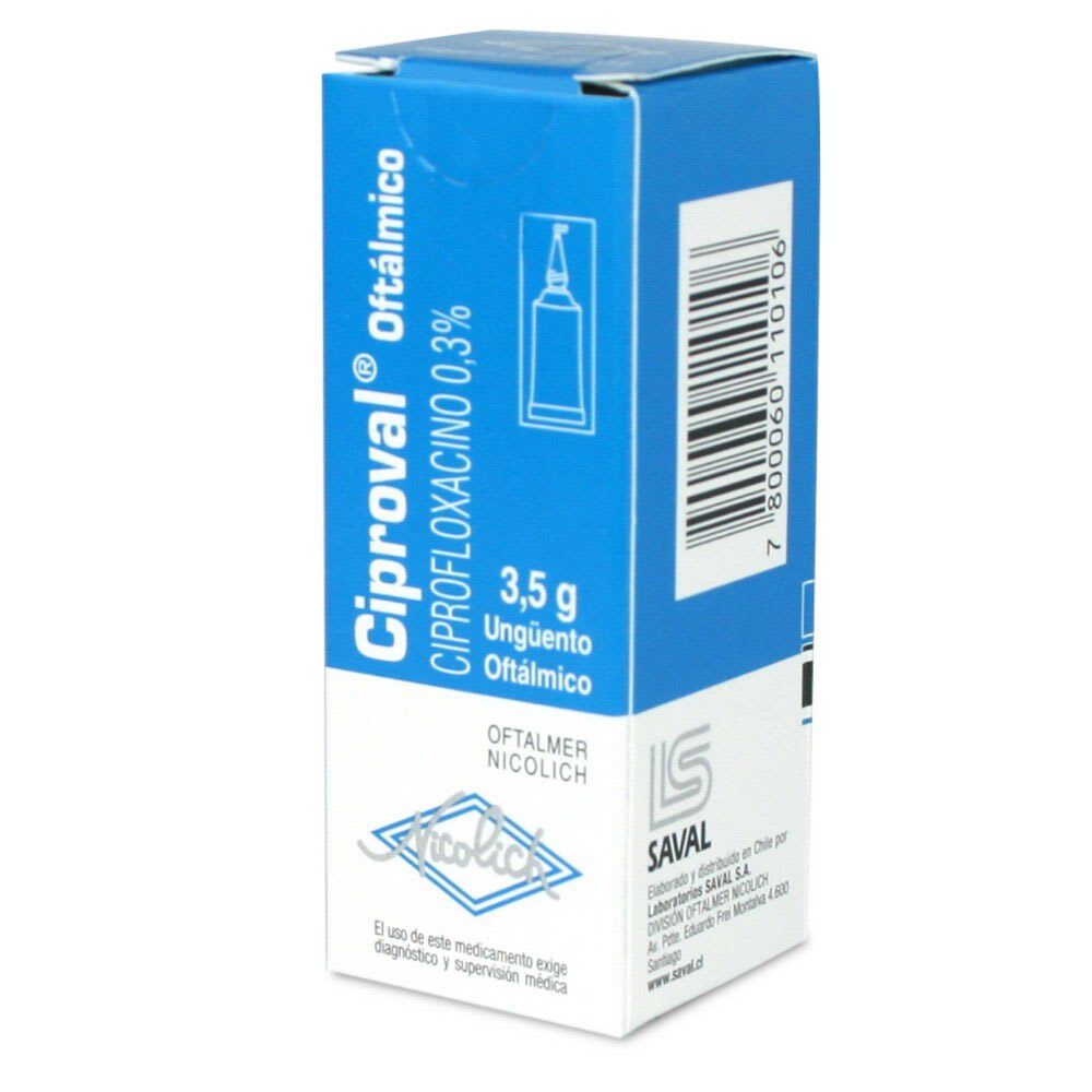 Ciproval UNG OFT 0,3%