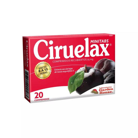 Ciruelax Minitabs x 20 compr recubiertos