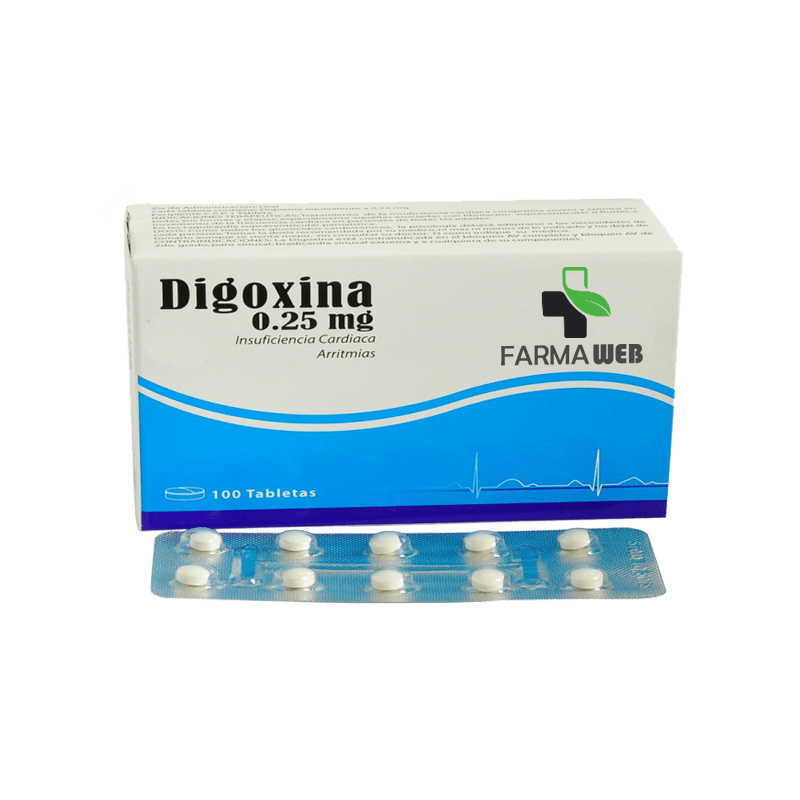 Digoxina COM 0,25 mg [CHILE]