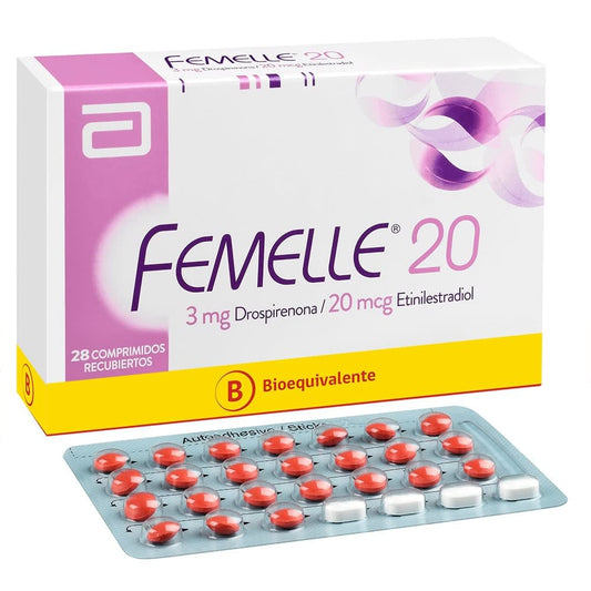 Femelle 20 x 28 Comp Recubiertos