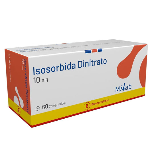 Isosorbida Dinitrato COM 10mg