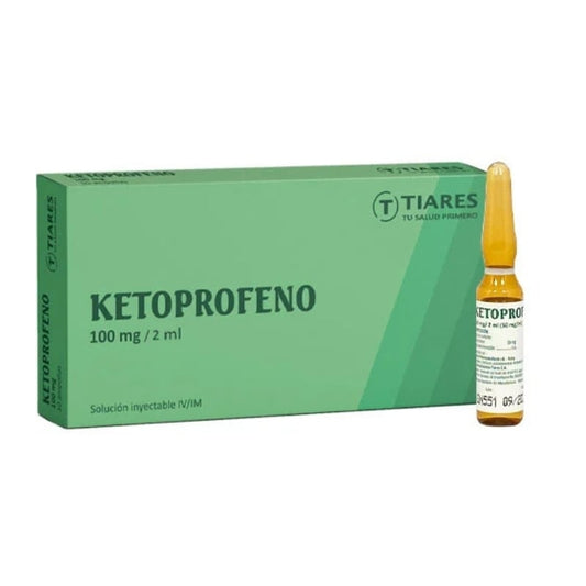 Ketoprofeno IV AMP 100mg/2mL [BIOSANO]