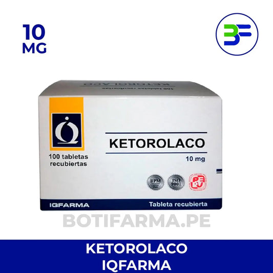 Ketorolaco 10mg x 10 compr recubiertos