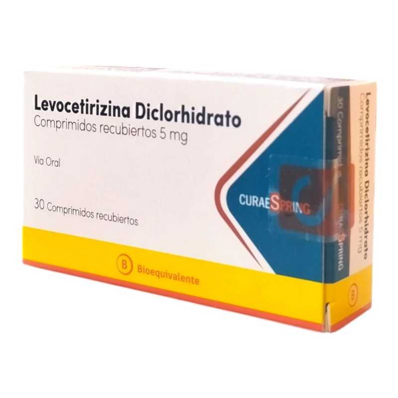 LEVOCETIRIZINA BE COM  5 mg 30