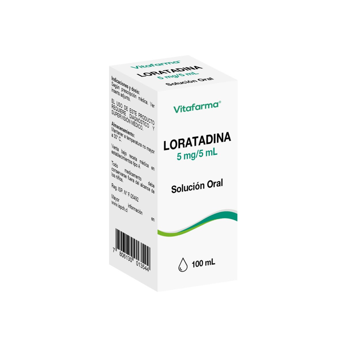 Loratadina Soluc Oral 5mg /5mL
