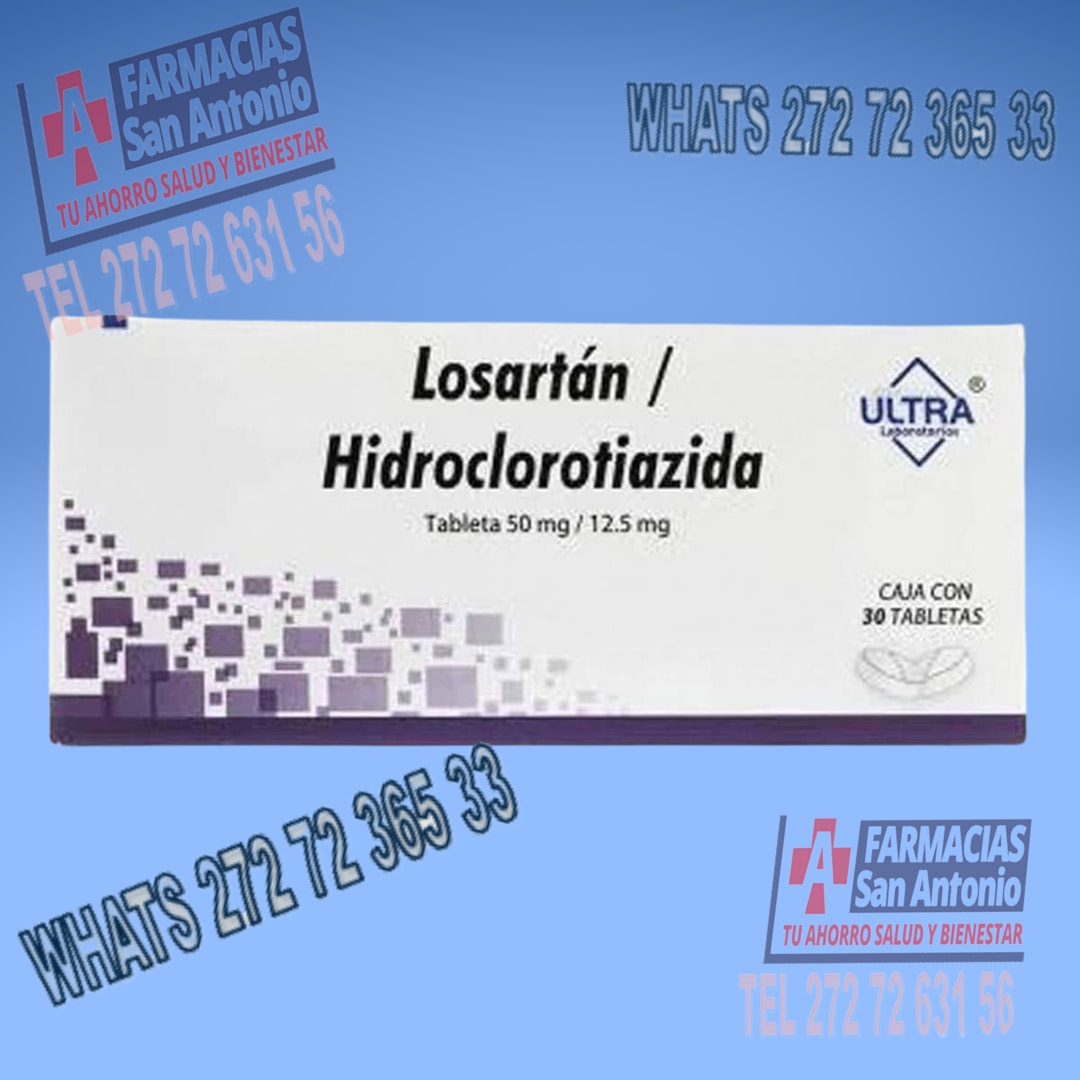 Losartan Hidroclorotiazida 50 / 12,5