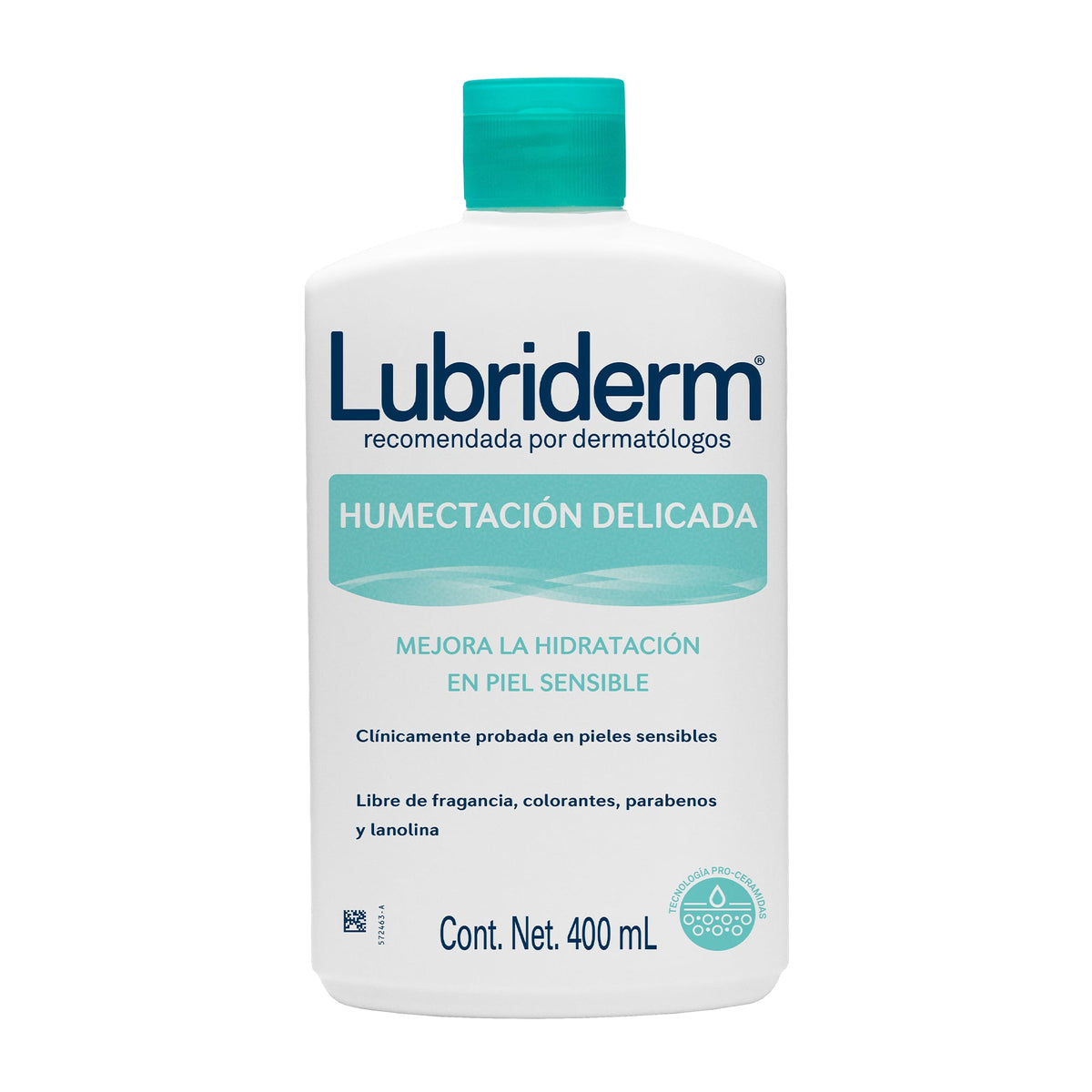 LUBRIDERM HUMECTACION DELICADA 400 ML