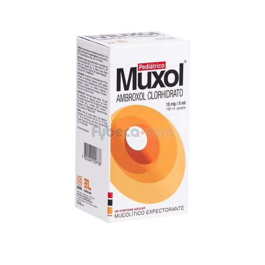 Muxol Pediatrico 15 mg 100 mL