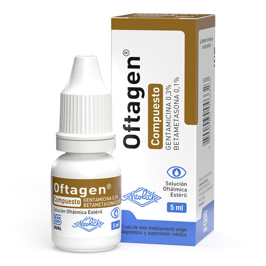 Oftagen Comp Sol  Oftalm 5mL Gentamic Betametas
