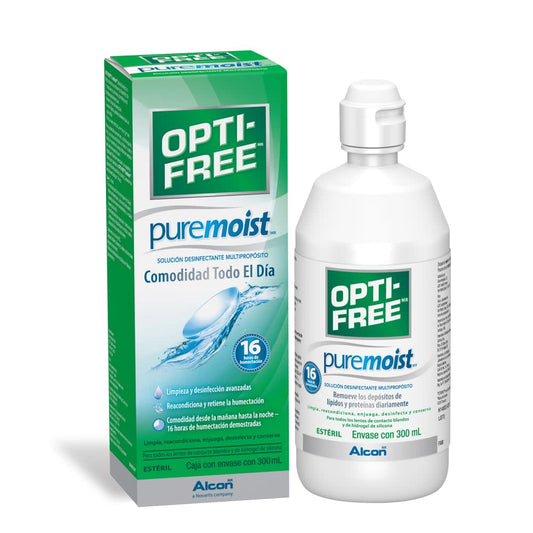 OPTI FREE PUREMOIST SOLUCION DESINFECTANTE 300 ML
