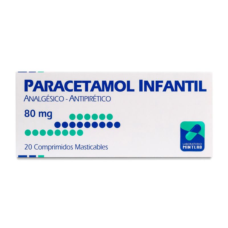 Paracetamol INF COM MAS 80mg