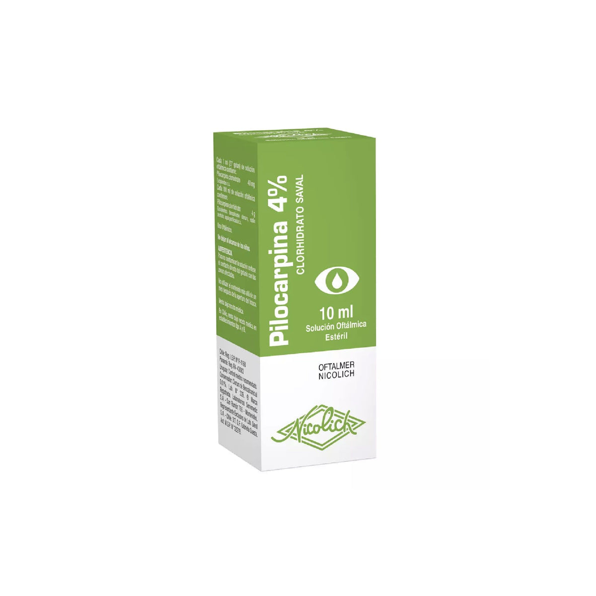 Pilocarpina SOL OFT 4%