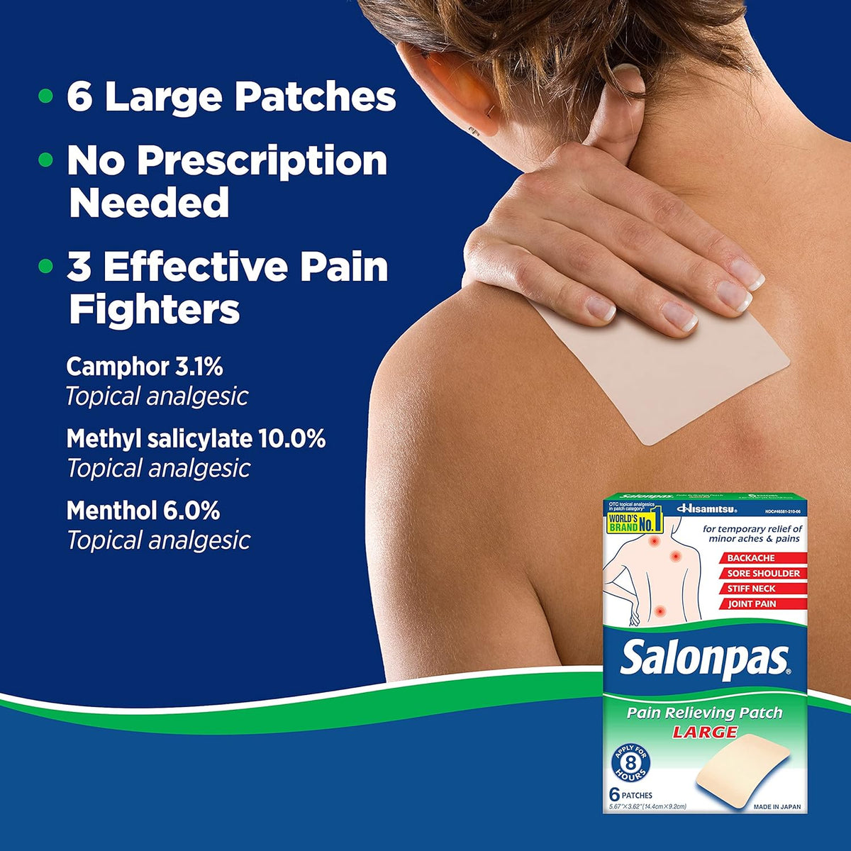 Salonpas Parche para Alivio de dolores