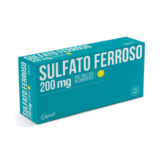 Sulfato Ferroso COM 200mg