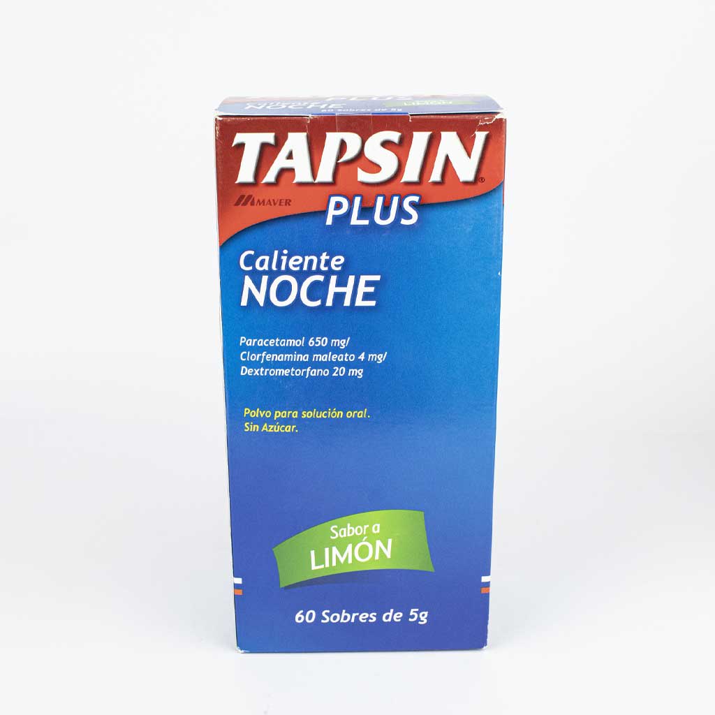 Tapsin Caliente Noche Sobre de 5g